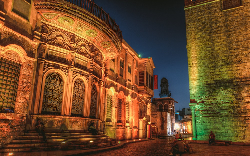 CAIRO UNDER THE MOONLIGHT